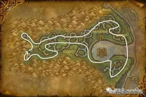 阿拉希高地采药路线(wow采药1到450路线)插图7