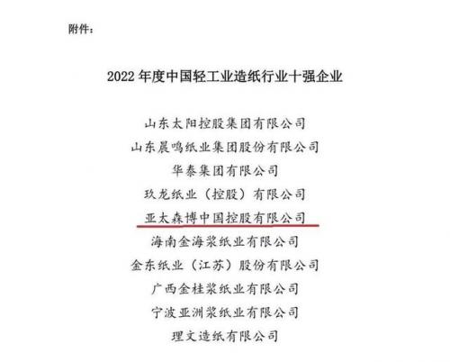 山东纸板公司排名前十(山东造纸企业排名)插图3