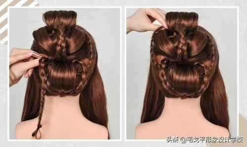 中式新娘发型图片(十二种仙女发型)插图19