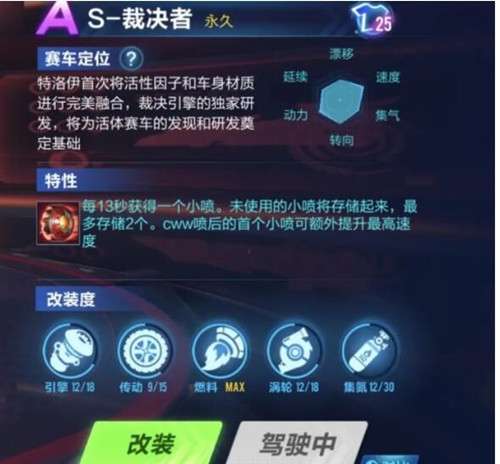 QQ飞车手游S裁决者改装分支技巧攻略(qq飞车手游裁决者)插图1