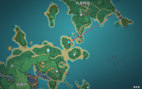 雷樱树位置(在雷樱树旁捕捉螃蟹后续)