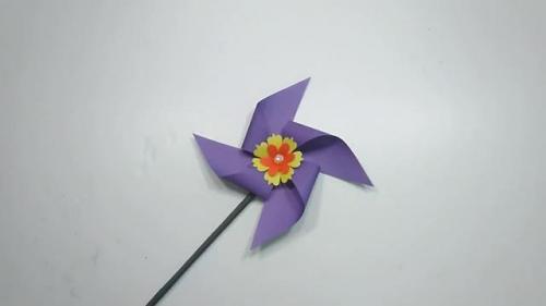 风车的做法(风车手工做法)插图1