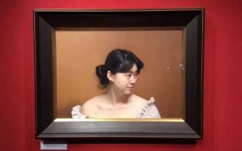 冷军油画(女性全身站立绘画姿势参考)