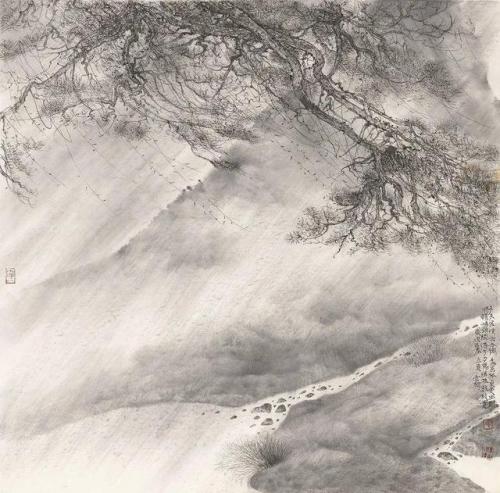山水画家(郭金彪老师山水画)插图19