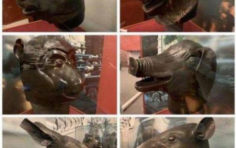圆明园十二生肖兽首(蛇首铜像毁了吗)