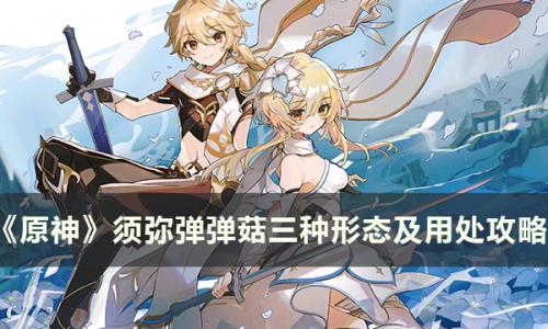原神须弥弹弹菇有什么用(原神如何让弹弹菇爆炸)插图