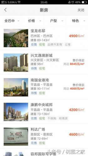 巴中房价人口排名前十(四川巴中黄家沟万达广场房价)插图2