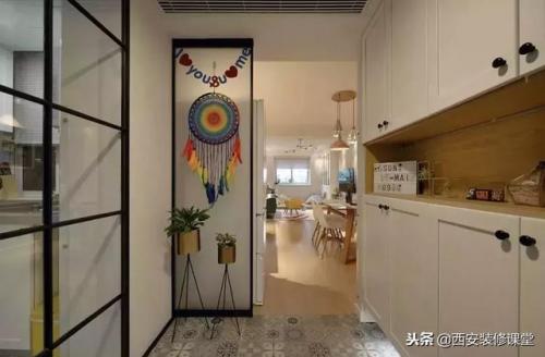 屏风隔断效果图(好看的屏风隔断图片)插图1