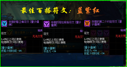 dnf符文选哪三种最好(2023剑神护石符文选择)插图2
