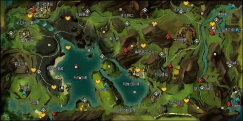 凯席斯山地图(凯席斯山探索点分布图)插图