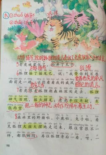 狐假虎威(狐假虎威二年级上册)插图1