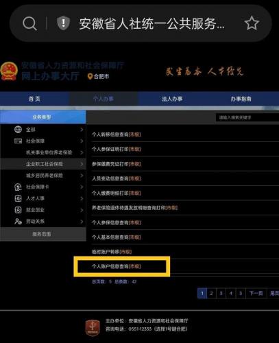 合肥社保查询(合肥社保个人账户查询)插图5