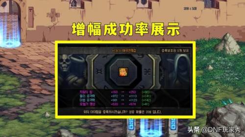dnf强化成功率(地下城60强化概率表)插图1