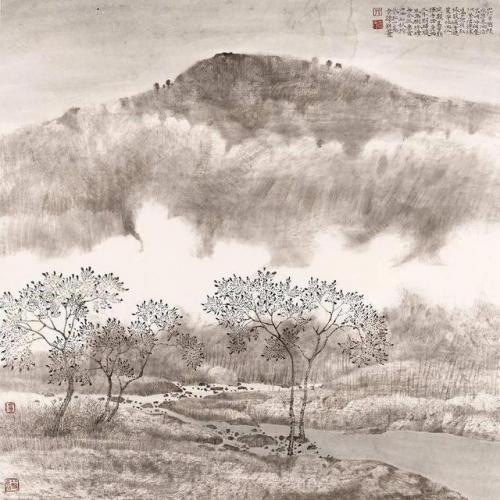 山水画家(郭金彪老师山水画)插图2