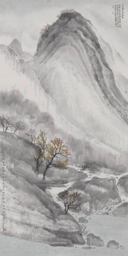 山水画家(郭金彪老师山水画)插图22