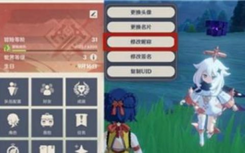 原神改名字要钱吗(原神名字大全)