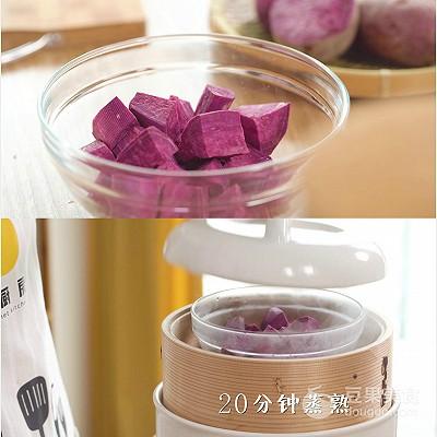 紫薯汤圆(水晶汤圆)插图1