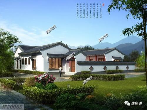 四合院图纸(一层四合院图纸)插图