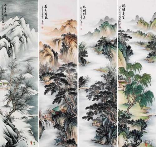 国画山水(国画山水入门)插图43