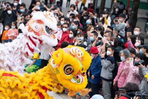 舞狮表演图片(中国风醒狮图片)插图4