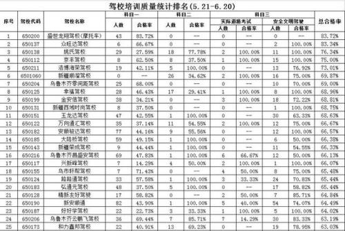 新疆专业驾校排名前十(喀什驾校排名前十名)插图1