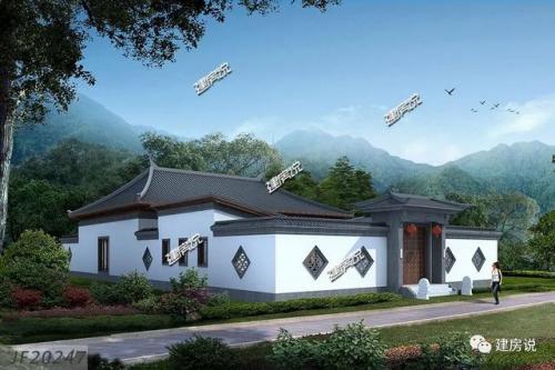 四合院图纸(一层四合院图纸)插图9
