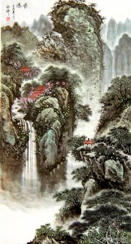 国画山水(国画山水入门)插图57