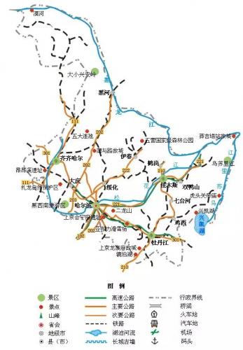 中国旅游地图(中国交通地图)插图28