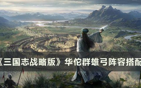 三国志战略版华佗群雄弓怎么搭配(三国志战略版华佗群弓带什么)
