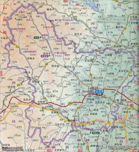 邯郸市区地图(中国地图高清全图可放大)插图50