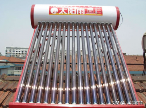 太阳能热水器工作原理(太阳能热水器结构图)插图
