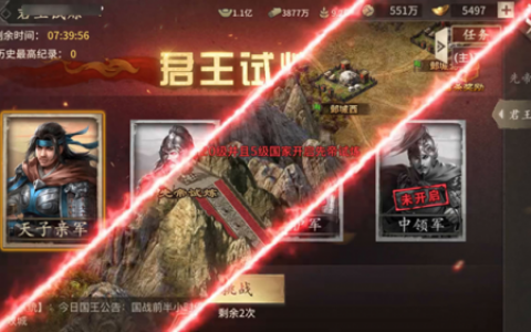 君王2什么职业好(君王2职业技能)