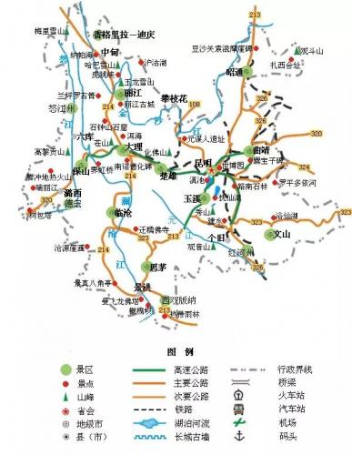 中国旅游地图(中国交通地图)插图13