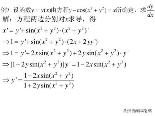 导数公式表(求导运算法则)插图19