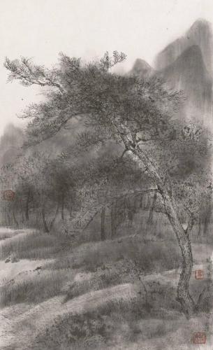 山水画家(郭金彪老师山水画)插图13