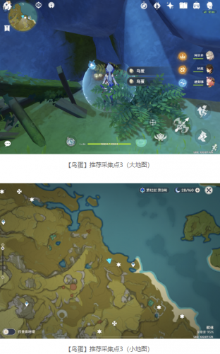 原神百货奇货第七天鸟蛋苹果及白萝卜采集地点一览(烤鸟蛋)插图3