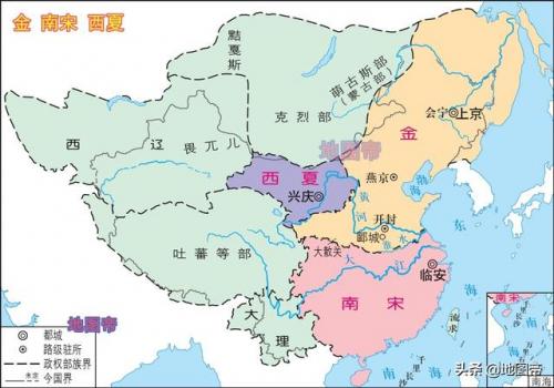 东晋地图(西汉版图最大时的地图)插图3