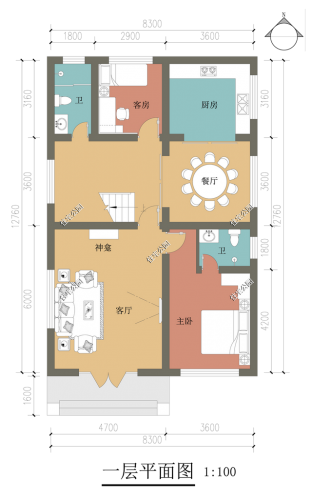 新农村别墅设计图(轻钢别墅图片大全)插图29