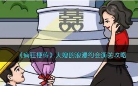 疯狂梗传大嫂的浪漫约会通关攻略(疯狂梗传无可救药通关攻略)
