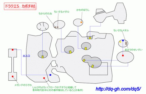 勇者斗恶龙5地图大全(勇者斗恶龙5青年后期)插图17