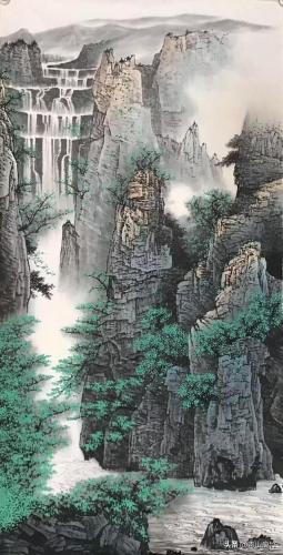 国画山水(国画山水入门)插图27