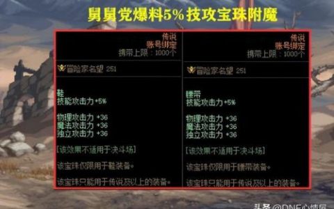 dnf腰带技攻宝珠叫什么(如何提升鞋子的技攻宝珠)