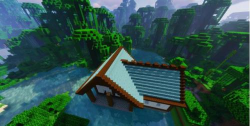 我的世界女巫小屋建造(我的世界丛林神庙)插图9