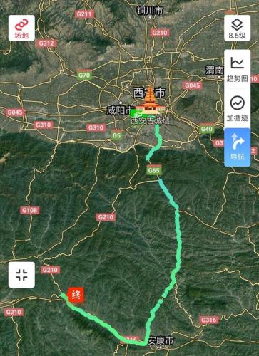 秦岭隧道(秦岭山脉高清地图全图)插图