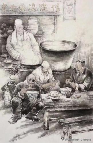 西安左手画家排名前十(西安画骆驼的画家)插图15