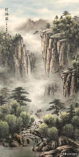 国画山水(国画山水入门)插图41