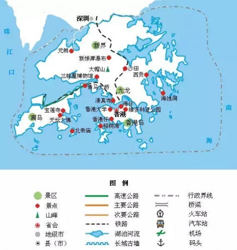 中国旅游地图(中国交通地图)插图4