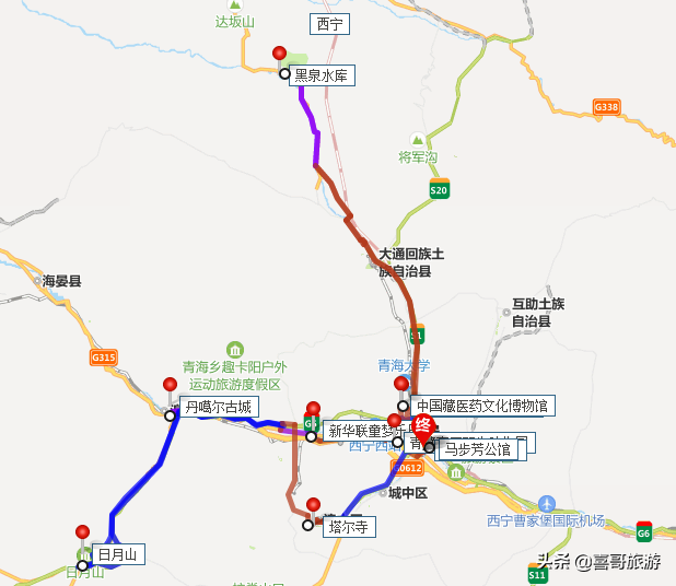 西宁收费景点排名前十(西宁市景点)插图1