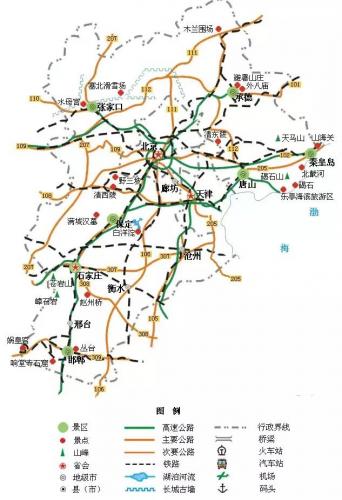 中国旅游地图(中国交通地图)插图50