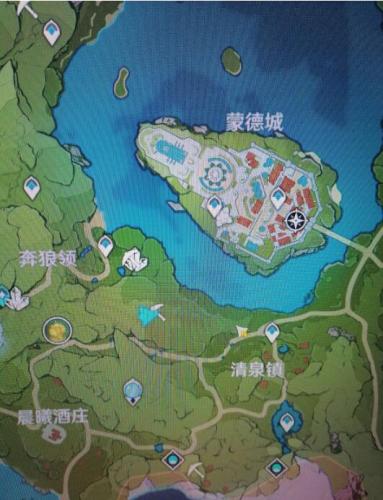 原神蒙德附近野外每日必刷矿点(荒芜之地刷矿点)插图1